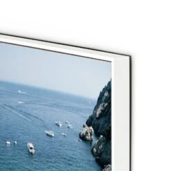 Porto Ercole Beach By Slim Aarons - 48"X72" - White Maple Floater -France and Son Store 235522 003 DET 1