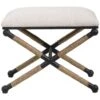 Firth Small Bench, Oatmeal -France and Son Store 23566 2