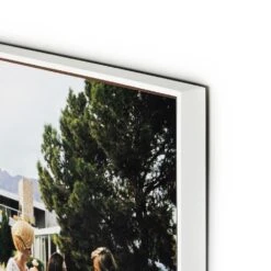 Desert Soiree By Slim Aarons - White Maple Floater -France and Son Store 236265 001 DET 1