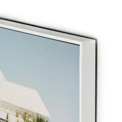 Coastal Hostess By Slim Aarons - 48x48 - White Maple Floater -France and Son Store 236281 001 DET 1