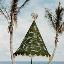 Coastal Breeze By Slim Aarons - Natural Maple Floater 12 Coastal Breeze By Slim Aarons - Natural Maple Floater -France and Son Store 236286 002 DET 2