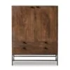 Troy Bar Cabinet - Auburn Poplar 2 Troy Bar Cabinet - Auburn Poplar -France and Son Store 236606 001 FRT 1