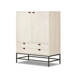 Troy Bar Cabinet - Dove Poplar -France and Son Store 236606 003 PRM 1 64a0cf38 f35b 4ae4 bda1 31ce6ac173d5