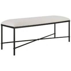 Avenham Bench - Black -France and Son Store 23688 4