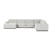 Ruger 4-Piece Sectional - Left Chaise - Merino Cotton 1 Ruger 4-Piece Sectional - Left Chaise - Merino Cotton -France and Son Store 237312 005 FRT 1