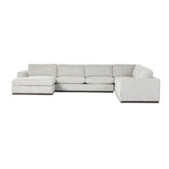 Ruger 4-Piece Sectional - Left Chaise - Merino Cotton