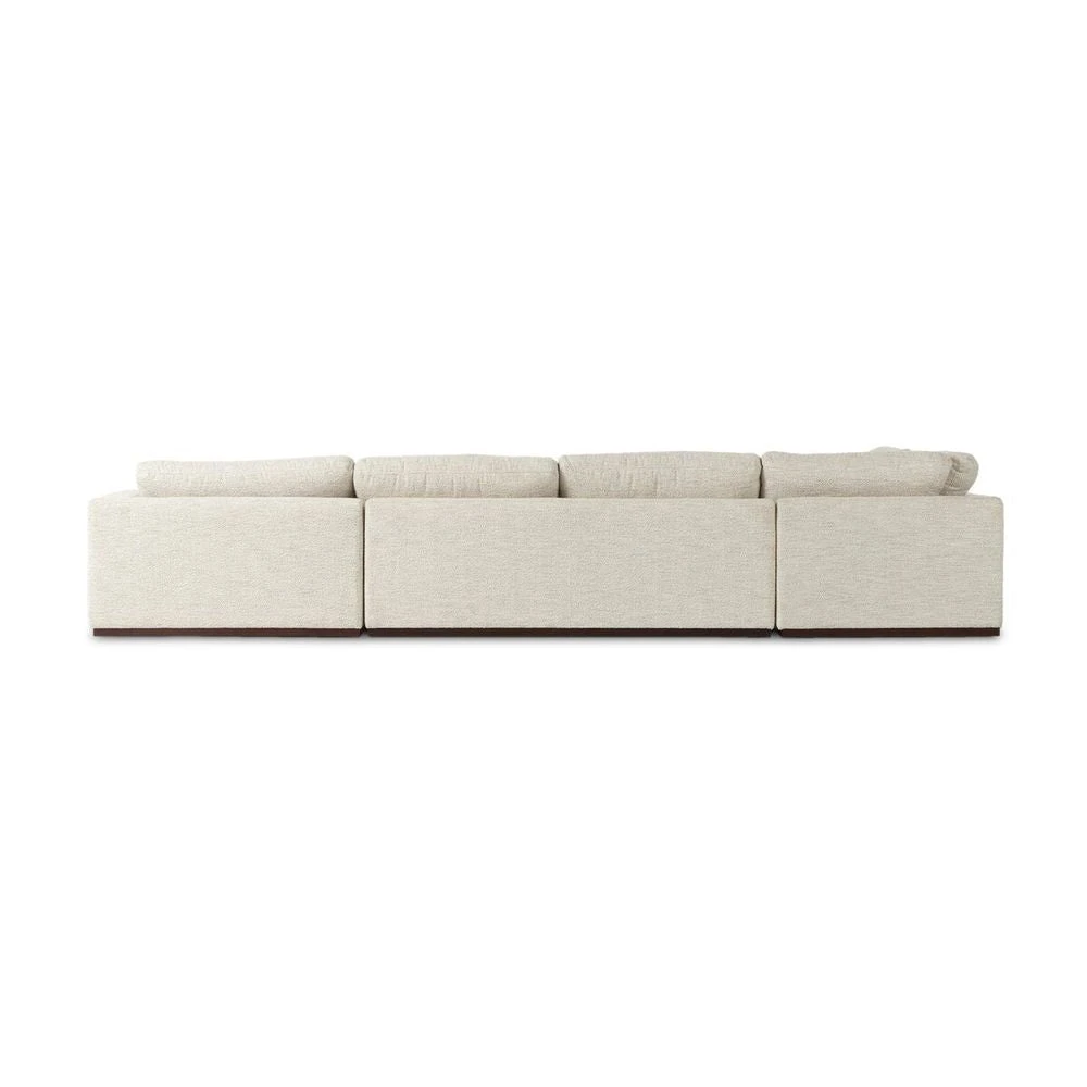 Ruger 4-Piece Sectional - Right Chaise - Merino Cotton 6 Ruger 4-Piece Sectional - Right Chaise - Merino Cotton - Image 4