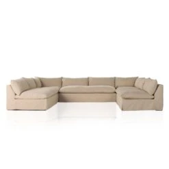 Fossil Slipcover 5pc Sectional -France and Son Store 237691 001 PRM 1