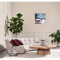 John Rawlings By Slim Aarons - 48"X48" - White Maple -France and Son Store 237837 001 ROM 1