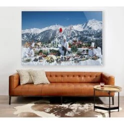 Culinary Heights By Slim Aarons - 72"X48" -France and Son Store 237839 003 ROM 1