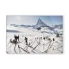 Zermatt Skiing By Slim Aarons - 72"X48" -France and Son Store 237840 001 PRM 1