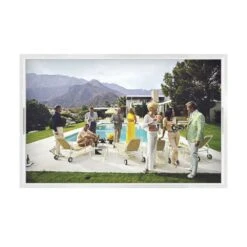 Desert Springs Party Tray By Slim Aarons 13 Desert Springs Party Tray By Slim Aarons -France and Son Store 238129 001 FRT 1