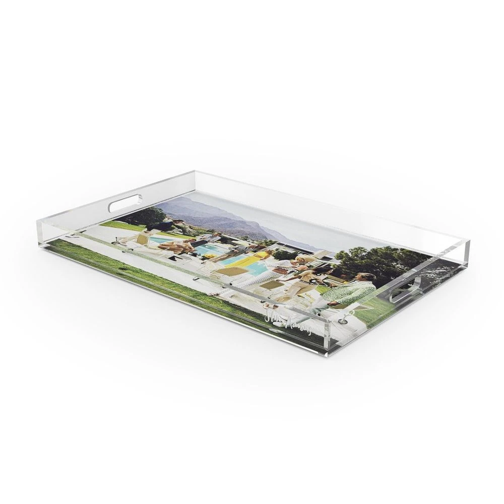 Desert Springs Party Tray By Slim Aarons 3 Desert Springs Party Tray By Slim Aarons