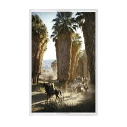 Desert Springs Riders Tray By Slim Aarons -France and Son Store 238132 001 FRT 1