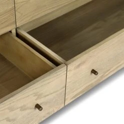 Torrington 6 Drawer Dresser - Sandy Oak Resawn -France and Son Store 238221 002 DET 3