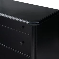 Montgomery 6 Drawer Dresser - Black -France and Son Store 238632 001 DET 4