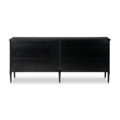 Montgomery 6 Drawer Dresser - Black