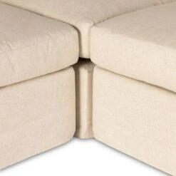 Fairview 5Pc Slipcover Sectional - Evere Creme -France and Son Store 238958 001 DET 6