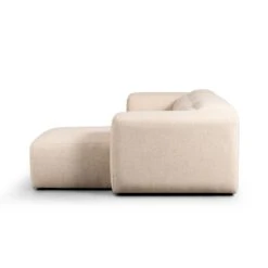 Fauna Power Recliner 3-Piece Sectional W/ Chaise - Antigo Natural - Right Chaise -France and Son Store 238969 001 SID 1