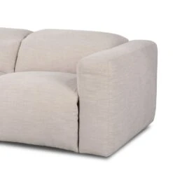 Fauna Power Recliner 3-Piece Sectional - Laken Stone -France and Son Store 238970 003 DET 1