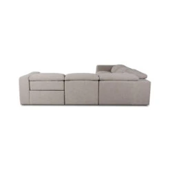 Fauna Power Recliner 5-Piece Sectional - Laken Stone -France and Son Store 238971 003 BCK 1