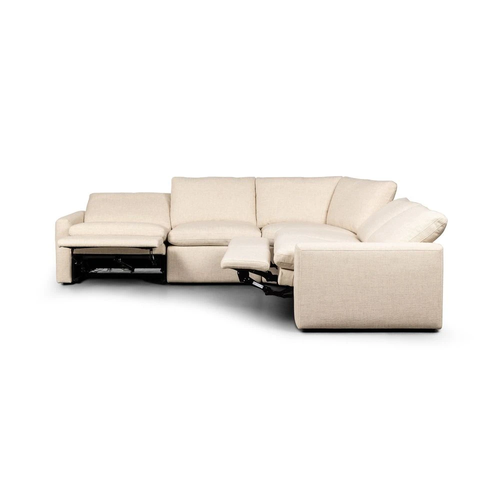 Miller Power Recliner 5pc Sectional - Antigo Natural 5 Miller Power Recliner 5pc Sectional - Antigo Natural - Image 3