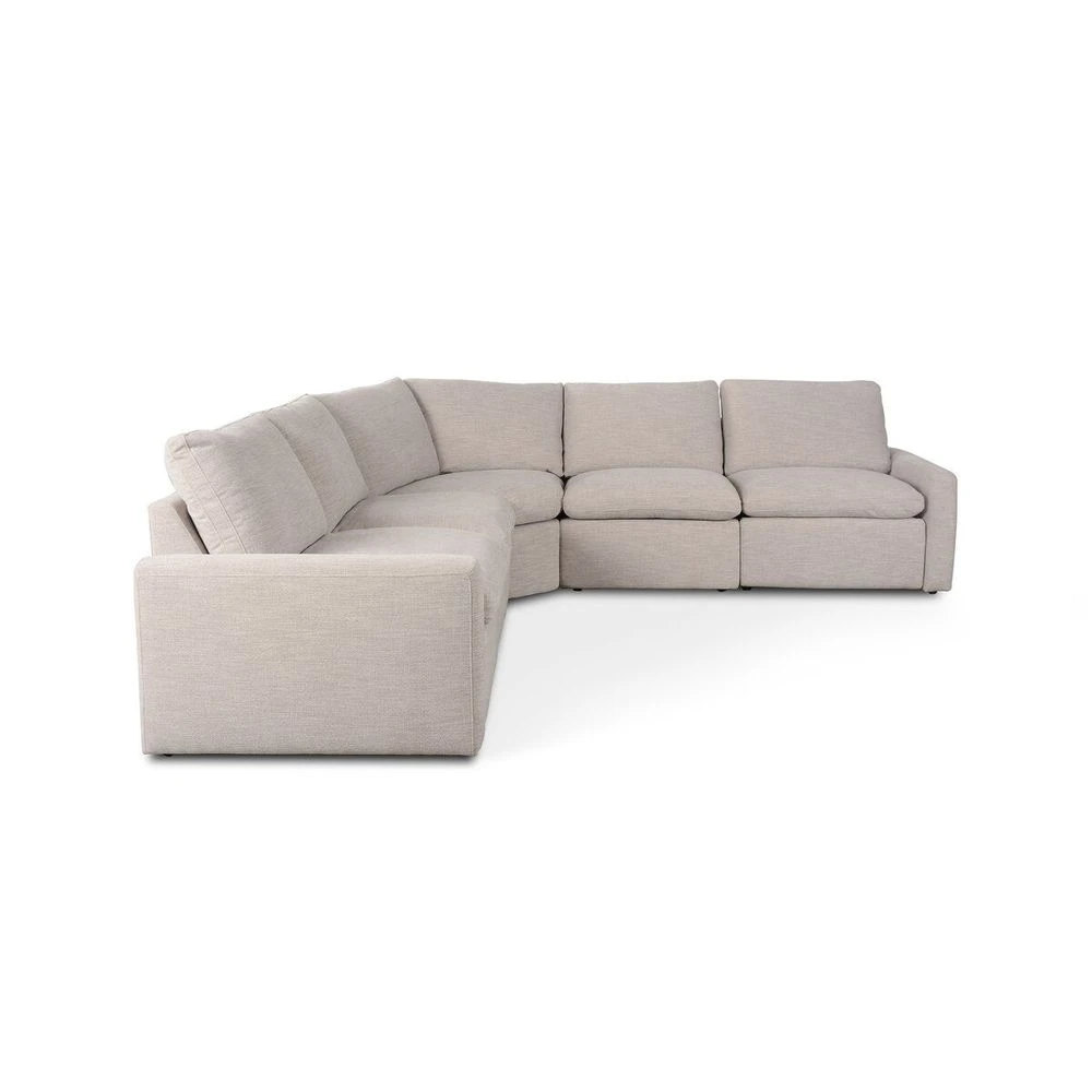 Miller Power Recliner 5-Piece Sectional - Laken Stone 4 Miller Power Recliner 5-Piece Sectional - Laken Stone - Image 2