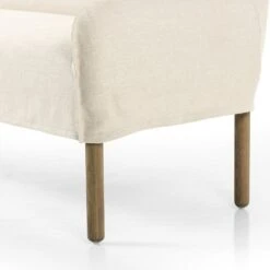 Whitman Slipcover Bench -France and Son Store 239075 001 DET 3