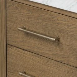 Aspen Double Vanity - Washed Natural -France and Son Store 239251 001 DET 4