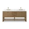 Aspen Double Vanity - Washed Natural