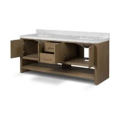 Aspen Double Vanity - Washed Natural -France and Son Store 239251 001 OPN 1