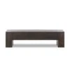Asher Accent Bench - Ebony Rustic Wormwood Oak -France and Son Store 239396 002 FRT 1