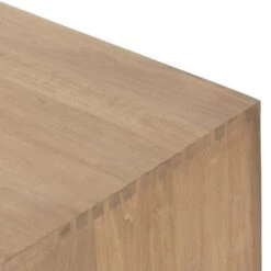 Calloway Executive Desk - Dry Wash Poplar -France and Son Store 239731 001 DET 7