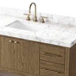 Aspen Single Wide Vanity - Washed Natural -France and Son Store 240194 001 DET 3