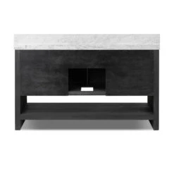 Aspen Single Wide Vanity - Black Wash Oak -France and Son Store 240194 003 BCK 1