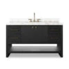 Aspen Single Wide Vanity - Black Wash Oak -France and Son Store 240194 003 FRT 1
