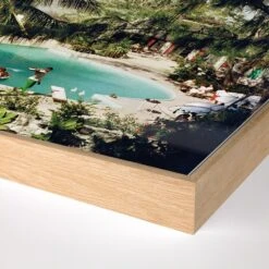 Eleuthra Pool Party By Slim Aarons - 48"X48" 8 Eleuthra Pool Party By Slim Aarons - 48"X48" -France and Son Store 240343 002 DET 1