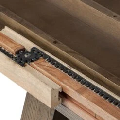 Zara Round Extension Dining Table - Fawn Oak 60"-94" -France and Son Store 240839 001 DET 5