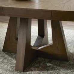 Zara Round Extension Dining Table - Fawn Oak 60"-94" -France and Son Store 240839 001 DET 9