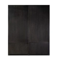 Aerith Double Bookcase W/ Ladder - Worn Blk -France and Son Store 240932 001 BCK 1