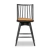 Clark Swivel Bar + Counter Stool - Whiskey Saddle - Counter