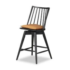Clark Swivel Bar + Counter Stool - Whiskey Saddle - Counter -France and Son Store 240947 004 PRM 1