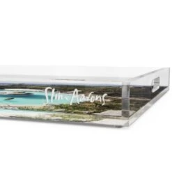 Pool At Villa Gli Aria Tray By Slim Aarons -France and Son Store 241124 001 DET 1