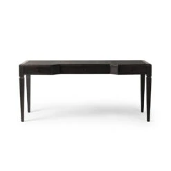 Darren Desk - Distressed Black Oak