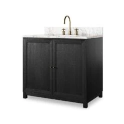 Veneto Single Vanity - Satin Drifted Black -France and Son Store 242422 001 PRM 1 46596d3b 45ba 47c8 9c6f 7bbf9ee2a827