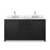 Veneto Double Vanity - Satin Drifted Black -France and Son Store 242425 001 FRT 1 a08eb5bb 6345 41d5 a5a4 1f232728ddb7
