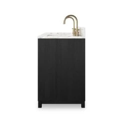 Veneto Double Vanity - Satin Drifted Black 19 Veneto Double Vanity - Satin Drifted Black -France and Son Store 242425 001 SID 1 e9b7c227 b2c2 4fe1 9753 f286b894f90d