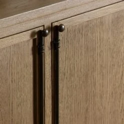 Adley Sideboard - Weathered Washed Oak Veneer -France and Son Store 243188 001 DET 9