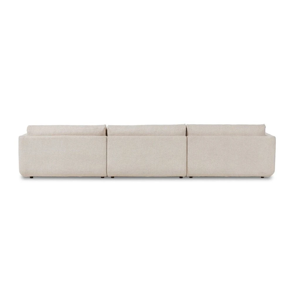 Kiernan 3-Piece Sectional - Palma Cream - 3 Piece 8 Kiernan 3-Piece Sectional - Palma Cream - 3 Piece - Image 6