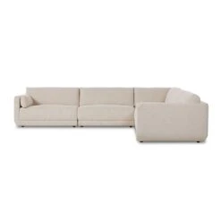 Kiernan 5-Piece Sectional - Palma Cream - 5 Piece -France and Son Store 244413 001 SID 1
